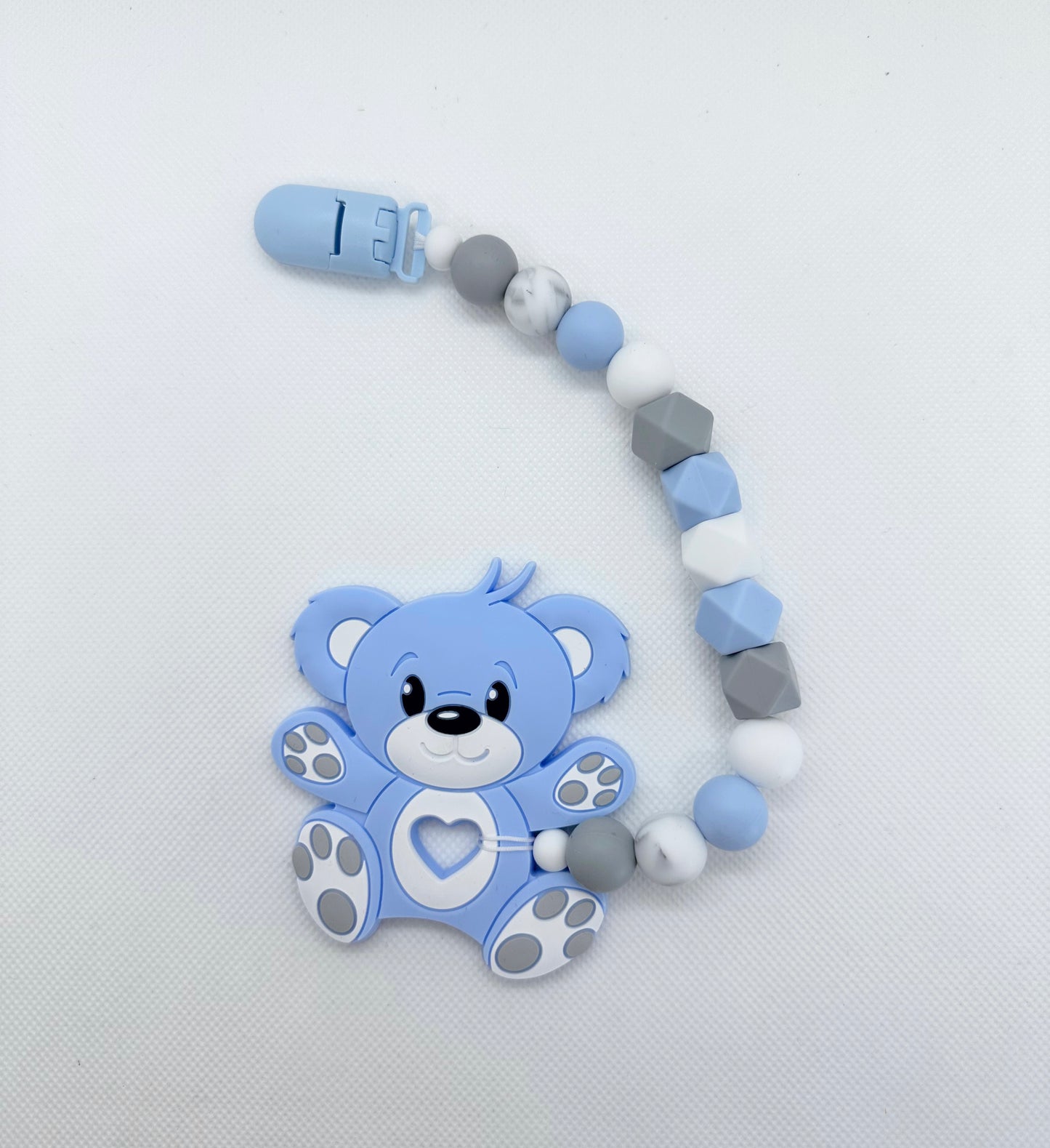 Teddy Bear Silicone Teether Chain