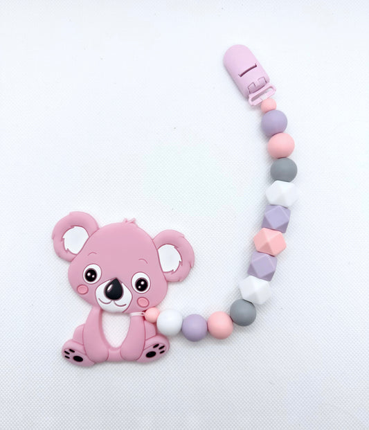 Koala Bear Silicone Teether Chain